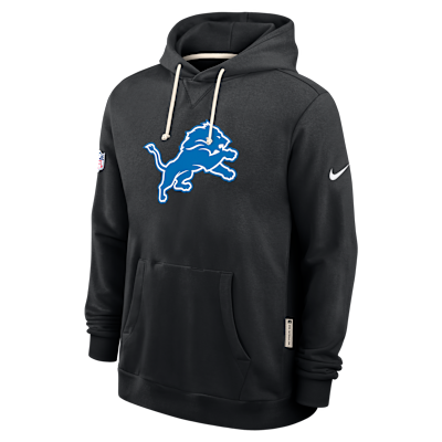 【Nike】Detroit Lions Club Men's Nike NFL Pullover Crew Men's Nike Blue Detroit Lions Club Pullover Sweatshirt